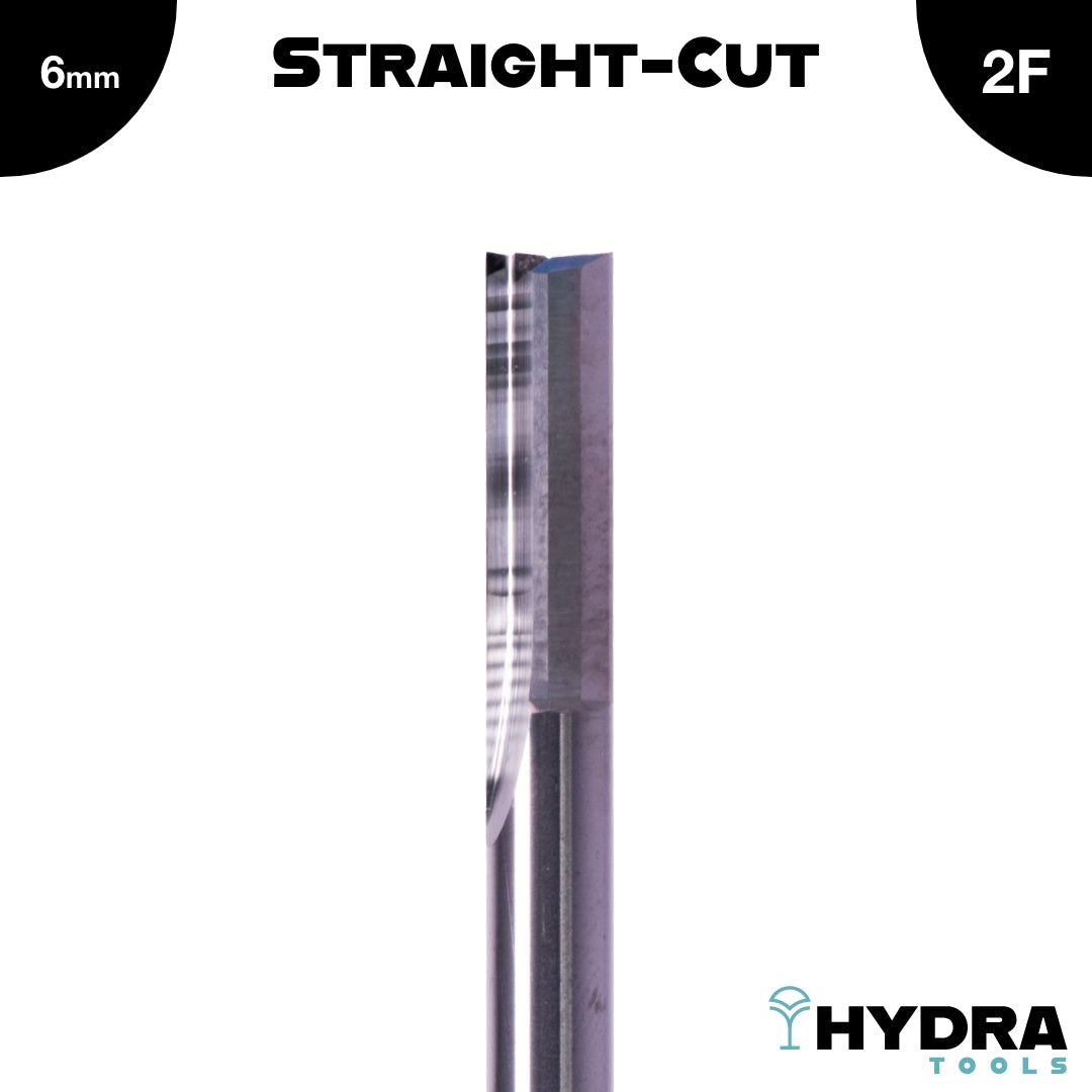 Carbide 2 Flute Straight Cut End Mill