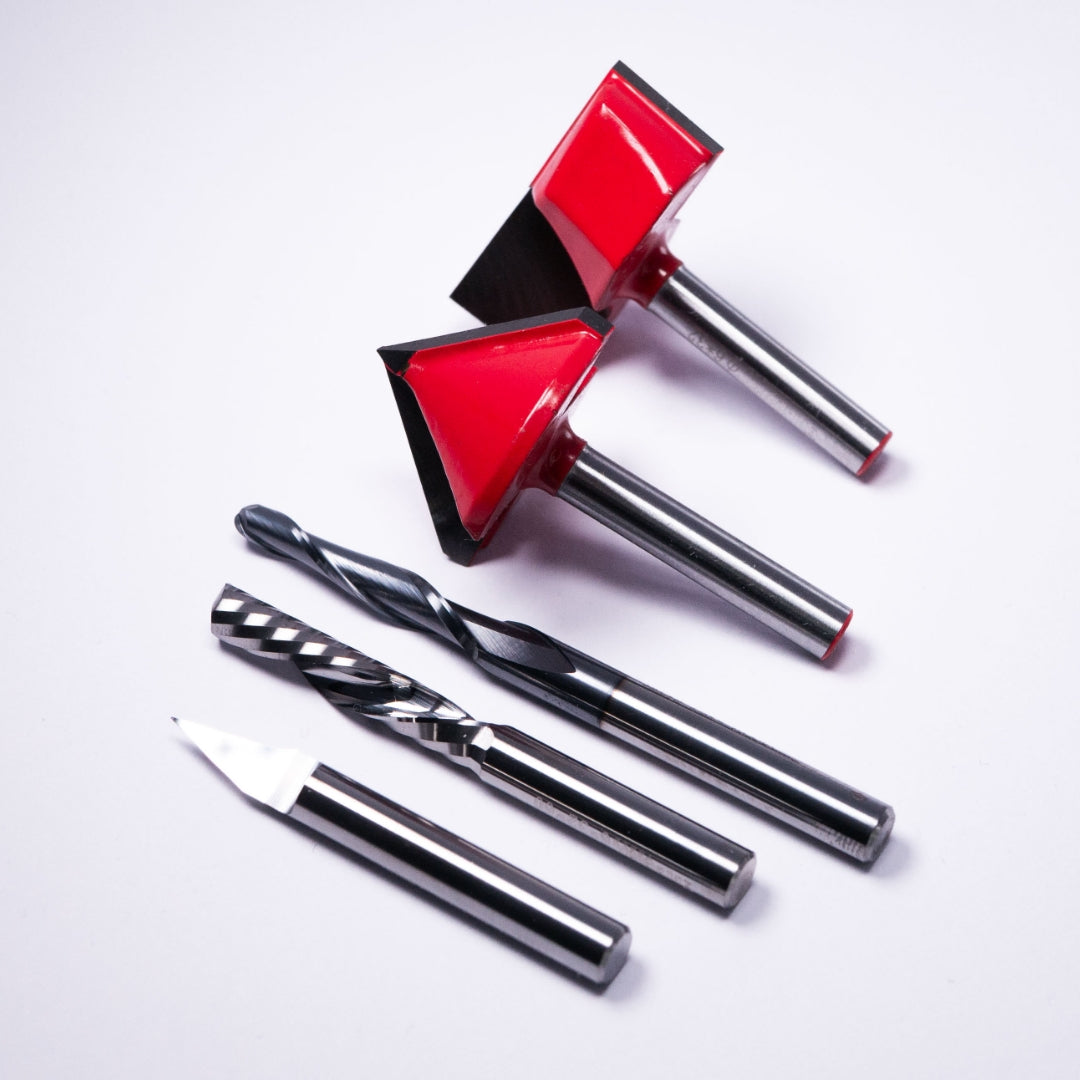 Hydra Tools 5-Piece CNC Bit Kit