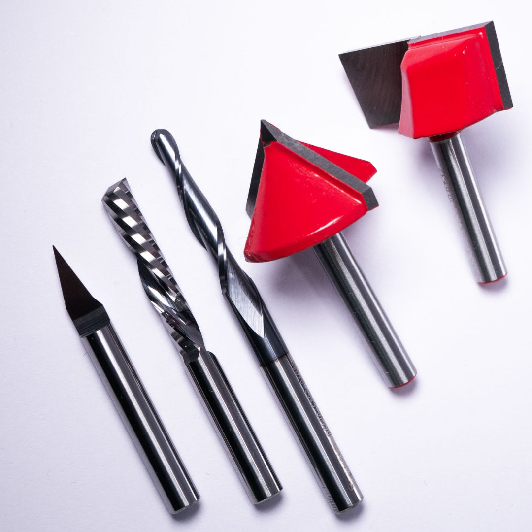 Hydra Tools 5-Piece CNC Bit Kit